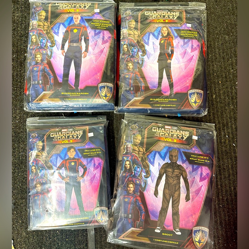Guardians of the galaxy Costumes